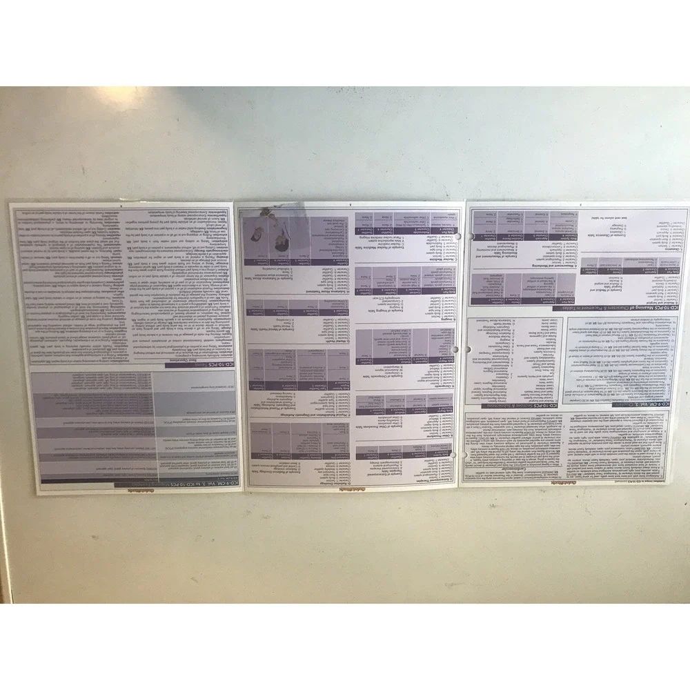 Quick Study Academic Medical Coding ICD-9-CM Vol.3 & ICD-10-PCS